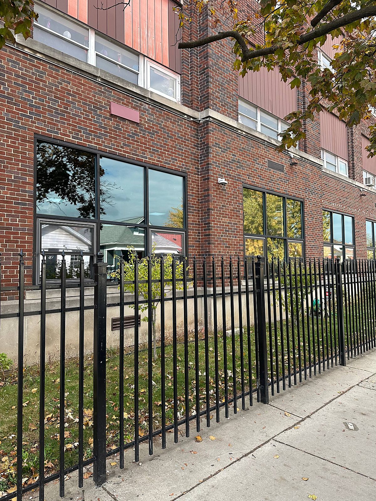 Commercial concrete and walkway pressure washed in Metro Detroit